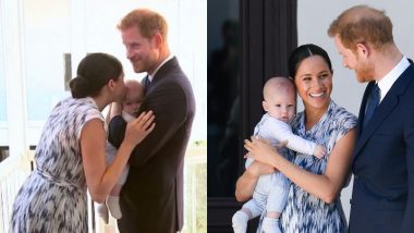 Meghan Markle Giving Baby Archie A Kiss In A Footage From 'Harry ...