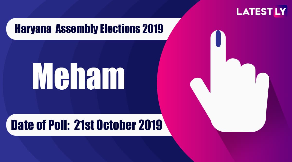 Meham Vidhan Sabha Constituency Election Result 2019 in Haryana: Independent Candidate Balraj Kundu Wins MLA Seat in Assembly Polls Meham Vidhan Sabha Constituency Election Result 2019 in Haryana: Independent Candidate Balraj Kundu Wins MLA Seat in Assembly Polls