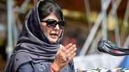 Mehbooba Mufti Says 'If Taliban Follows 'Real' Islamic Sharia They Can Become Model For World'
