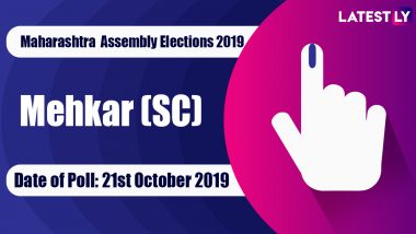 Mehkar (SC) Vidhan Sabha Constituency Election Result 2019 in Maharashtra: Sanjay Bhaskar Raymulkar of Shiv Sena Wins MLA Seat in Assembly Polls