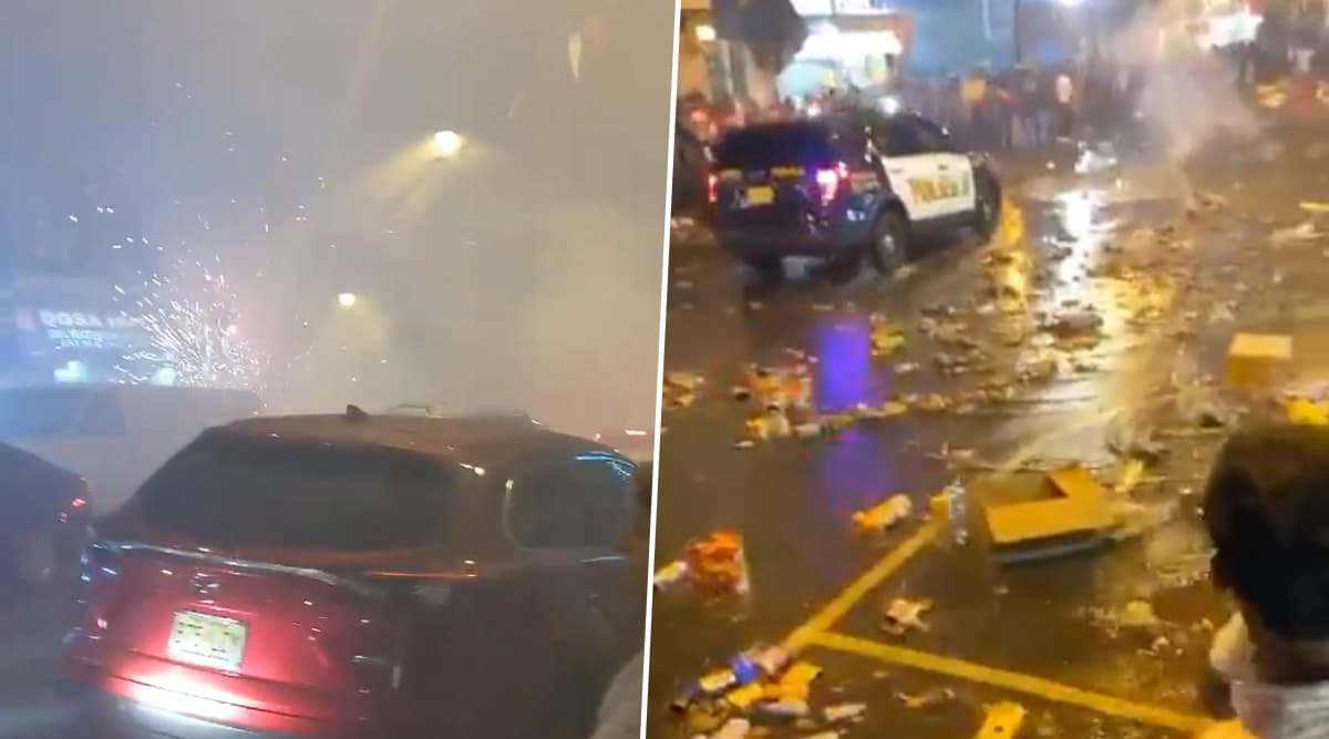 Diwali Celebrations Lead to Chaos on New Jersey Streets, NRIs Call Out Uncivic Revellers (Watch Video) Diwali Celebrations Lead to Chaos on New Jersey Streets, NRIs Call Out Uncivic Revellers (Watch Video)