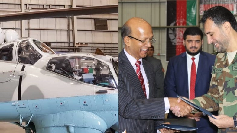 India Hands Over Two Mi 24V Choppers to Afghanistan at Ceremony Held in Kabul