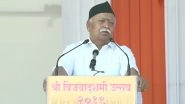 On Vijayadashami 2019, Mohan Bhagwat Hails Modi Government For Taking Bold Decisions, Says 'RSS Members Not Involved in Mob Lynchings'