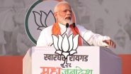 'Formula of Narendra & Devendra Has Been Super-Hit in Last 5 Years', Says PM Narendra Modi During Maharashtra Election Rally in Panvel