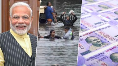 Narendra Modi Govt Releases Rs 400 Crore Relief Package for Bihar Floods, Karnataka Gets Rs 1200 Crore