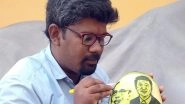 Narendra Modi-Xi  Jinping Informal Summit in Mamallapuram: Artiste Carves Images on Watermelon to Welcome Global Leaders