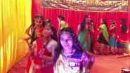 Navratri 2019: Visually Challenged Girls Perform Garba on Durgashtami in Indore (Watch Video)