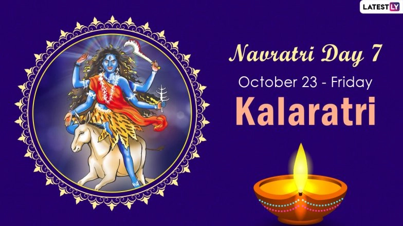 Navratri 2020 Kalaratri Puja: Know The Colour and Goddess of Day 7 to Worship the Seventh Avatar of Maa Durga This Sharad Navaratri