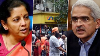 PMC Bank Crisis: RBI Governor Shaktikanta Das Assures Nirmala Sitharaman To Keep Clients and Their Concerns on Top Priority, FM Says Govt 'Understands Justified Worries of Customers'