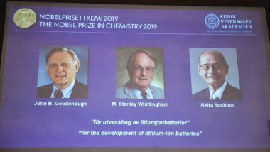 Nobel Prize Winners For Chemistry From 2010 to 2019: From John Goodenough to Richard Heck, Check Names of Awardees of Last 10 Years