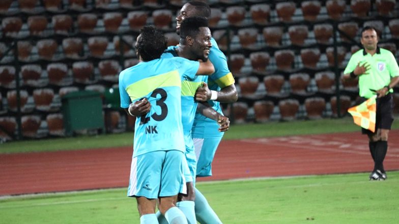 ISL 2019&ndash;20 NorthEast United FC vs Odisha FC Result: Asamoah Gyan 1st Goal in Indian Super League Helps NEUFC Clinch 2&ndash;1 Victory Over ODS