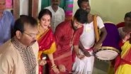 'Nusrat Jahan No Longer a Muslim': UP Cleric Targets TMC MP For Attending Durga Puja Festivities