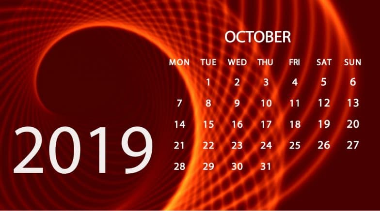 October 2019 Festivals, Events And Holiday Calendar: Dussehra, Karwa Chauth, Diwali; Know All Important Dates And List Of Fasts For The Month | Latestly