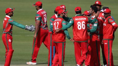 Live Cricket Streaming of Oman vs Hong Kong 1st T20I Match Online: Check Live Cricket Score, Watch Free Telecast of Pentangular Oman T20I 2019 Series on Cricket Hong Kong YouTube