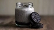 Navratri 2019 Day 7 Grey Colour Recipe: Easy Way to Make Oreo Milkshake at Home (Watch Video)