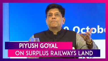 Railways To Offer Surplus Land To State Governments For Faster Economic Growth: Piyush Goyal