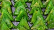 Navratri 2019 Day 9 Peacock Green Colour Recipe: Here's How to Make Paan Petha Sweet at Home (Watch DIY Tutorial)