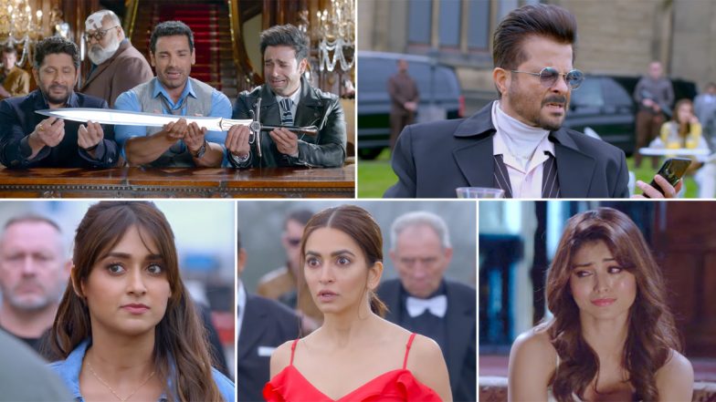 Pagalpanti Trailer: John Abraham, Anil Kapoor And Ileana D'Cruz Invite You To Join The Crazy Fest! (Watch Video)