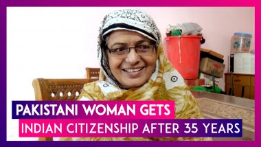 Pakistani Woman Zubaida Begum, Gets Indian Citizenship After 35 Years Of Marriage To Indian Man