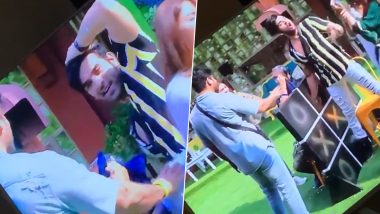 Bigg Boss 13: A Video of Paras Chhabra Apparently Trying to Save His Wig Goes Viral After Asim Riaz Claims He Is Bald!