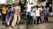 Tension in Chembur, Policemen Assaulted by Mob After Missing Girl's Father Commits Suicide Alleging Inaction, Watch Video