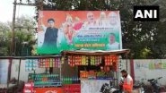 Jyotiraditya Scindia Appears in BJP's 'Welcome Poster' in Bhind Alongside PM Narendra Modi, Amit Shah, Sparks Rumours of Rift in MP Congress
