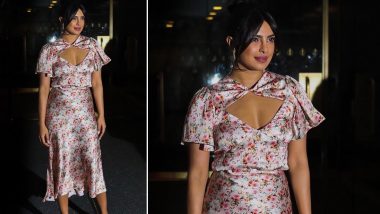The Price of Priyanka Chopra Jonas’ Floral Outfit Will Dent Your Bank Balance (View Pics)