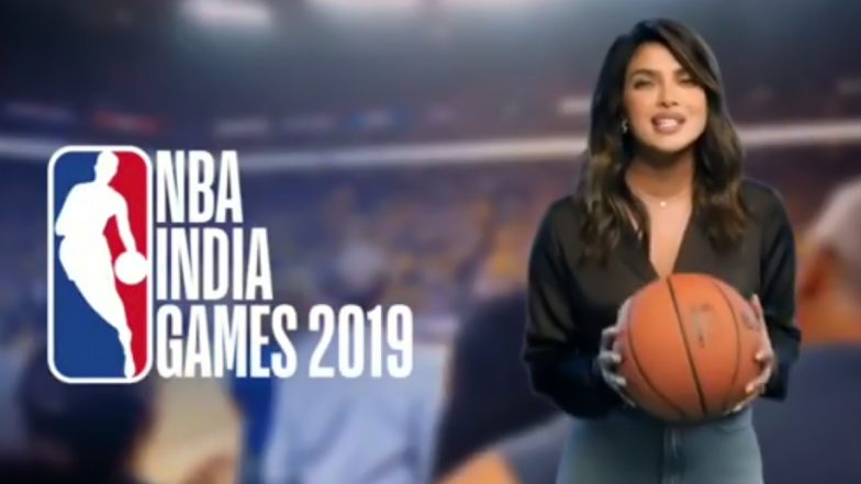 Priyanka Chopra Steps Into the Sports Arena, Gets Roped by NBA India as an Ambassador (Watch Video)