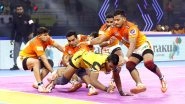 PKL 2019 Match Result: Puneri Paltan Edge Out Tamil Thalaivas 53-50 at Tau Devi Lal Stadium