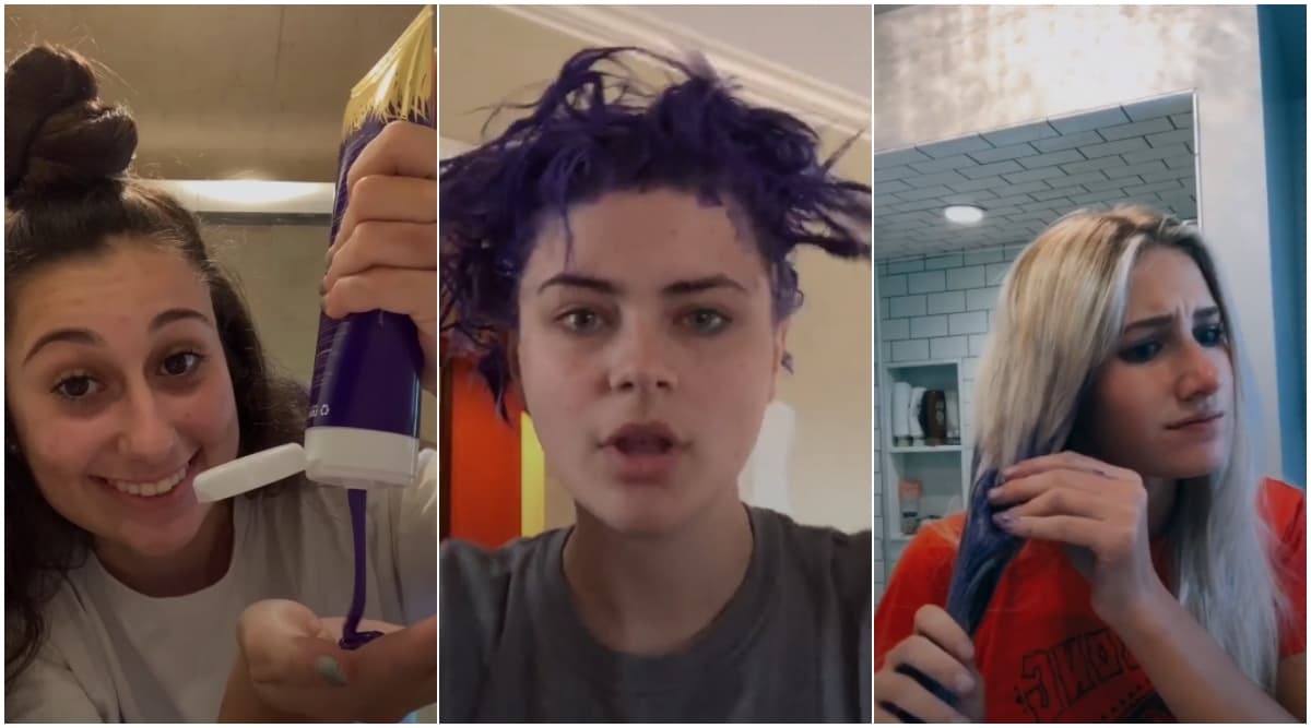 Purple Shampoo Challenge Goes Viral On Tiktok Watch Videos