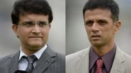 BCCI President Sourav Ganguly Meets Rahul Dravid to Discuss Roadmap to Improve NCA