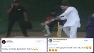 Rahul Gandhi Plays Cricket at Haryana&rsquo;s KLP College in Rewari, Twitterati Finds New No. 4 Batsman For Team India in Former Congress President!