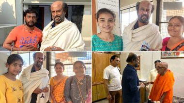 Rajinikanth Goes on a Trip to Himalaya, Meets and Greets Devotees (View Pics)