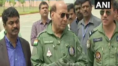 Rajnath Singh to Perform Shastra Puja On Occasion of Dussehra After Receiving Rafale Jet in Paris on Tuesday