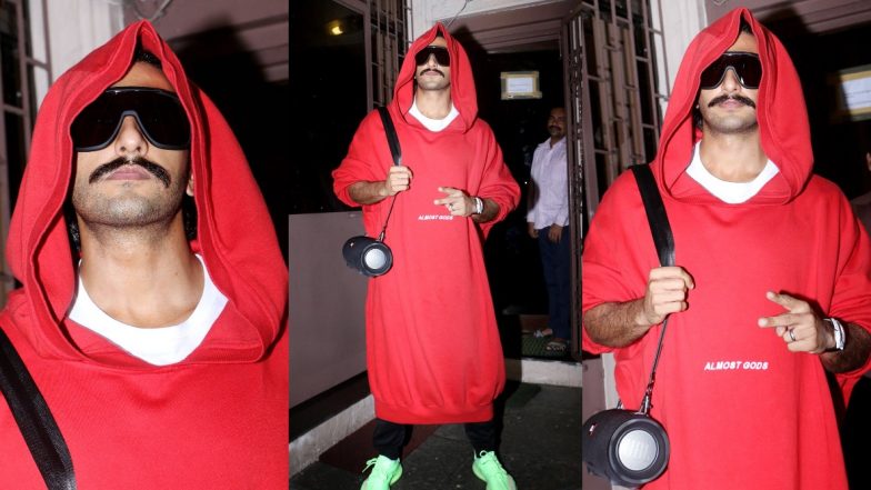 Ranveer Singh's Oversized Ankle-Length Hoodie Leaves A Kid Crying And The Internet Scarred - View Pics