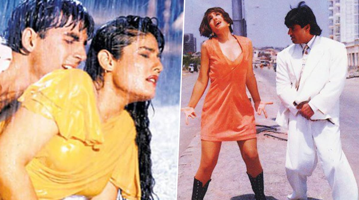 Ravina Tandon Ki Xxx Video - Raveena Tandon Birthday: 7 Songs of Bollywood's Own Sheher Ki ...