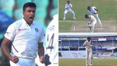 Ravi Ashwin Produces a Beauty to Send Aiden Markram Back on Day 2 of First India vs South Africa Test Match at Visakhapatnam