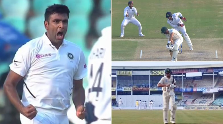 Ravi Ashwin Produces a Beauty to Send Aiden Markram Back on Day 2 of 1st India vs South Africa Test