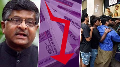 Ravi Shankar Prasad Dismisses Economic Slowdown in India, Quotes 3 Movies' Earning of Rs 120 Crore on Oct 2 to Back His Claims; Watch Video Ravi Shankar Prasad Dismisses Economic Slowdown in India, Quotes 3 Movies' Earning of Rs 120 Crore on Oct 2 to Back His Claims; Watch Video