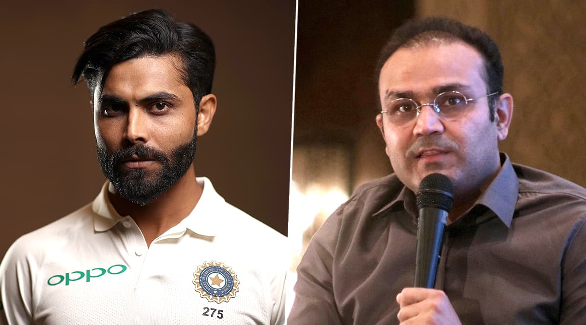 Ravindra Jadeja Upset With Virender Sehwag For Ignoring His All-Round Performance? Retweets a Troll's Negative Comment About Viru on Micro-Blogging Platform! Ravindra Jadeja Upset With Virender Sehwag For Ignoring His All-Round Performance? Retweets a Troll's Negative Comment About Viru on Micro-Blogging Platform!