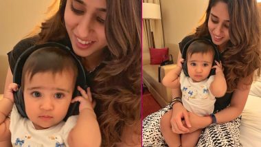 Rohit Sharma's Daughter Samaira Looks Adorable Posing With Mom Ritika Sajdeh in This Cute Photo on Instagram!