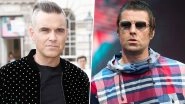 Robbie Williams Wants His Feud with Liam Gallagher to Be Resolved with a Charity Boxing Match, Says &lsquo;I&rsquo;d Be More than Happy to Get in the Ring with Him&rsquo;