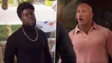 Jumanji: The Next Level Stars Dwayne Johnson and Kevin Hart’s Halloween Face-Off Is a Laugh Riot (Watch Video)