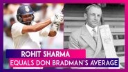 India vs South Africa 1st Test: Rohit Sharma Matches Don Bradman&rsquo;s Average With 4th Test Century