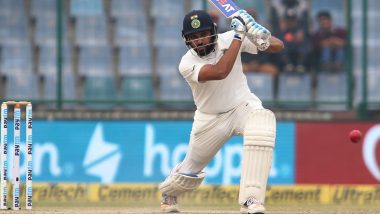 Rohit Sharma's Test Average is 98.22 in India After Opening Batsman Propels Team to 202/0 on Day 1 of IND vs SA, 1st Test Match 2019