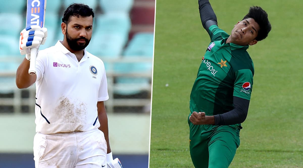 Cricket Week Recap: From Rohit Sharma Scoring Twin Centuries in Opening Test Debut to Mohammad Hasnain Becoming Youngest to Take Hat-Trick in T20Is, A Look at Finest Individual Performances Cricket Week Recap: From Rohit Sharma Scoring Twin Centuries in Opening Test Debut to Mohammad Hasnain Becoming Youngest to Take Hat-Trick in T20Is, A Look at Finest Individual Performances