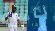 Virat Kohli Does an MS Dhoni, Signals Rohit Sharma's Shot, Originally Thought to Be a Catch by Senuran Muthusamy Near Boundary Line, as Six (Watch Video)