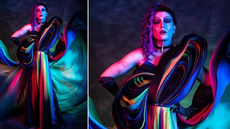 Sushant Divgikar Creates ‘Herstory’ by Becoming the First Drag Queen to Walk Elle India 2019 Red Carpet! (View Pics)