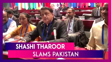 Shashi Tharoor Slams Pakistan For Raising Kashmir Issue At Inter Parliamentary Union (IPU) In Serbia