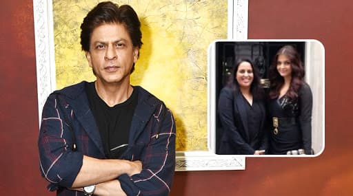 Shah Rukh Khan rescues Aishwarya Rai Bachchan's manager Archana Sadanand at the Diwali party